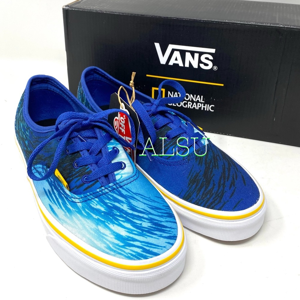 💖MEGA SALE💖VANS National Geographic Shoes Era Blue Women's 5.5 | 6 VN0A2Z5I002 - Picture 9 of 12